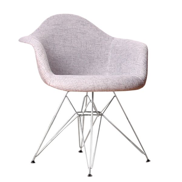 Charles Eames DAR Style Chair - Upholstered - Full Fabric