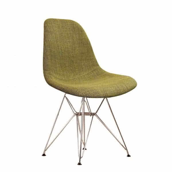 Charles Eames DSR Style Dining Chair - Upholstered - Full Fabric