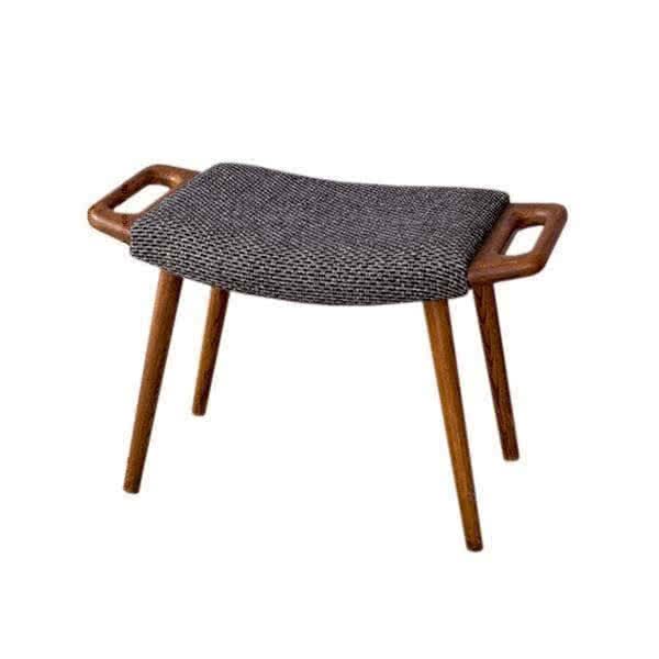 Solomon Solid Wood Ottoman