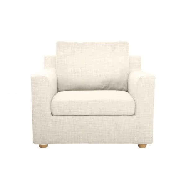 Oskar Fabric Single Seater Sofa 