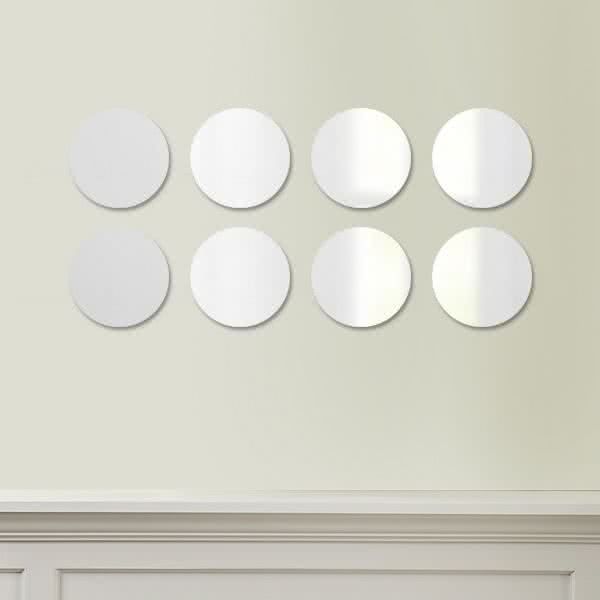 Stockroom  Round Wall Mirror - 20cm - Set of 8