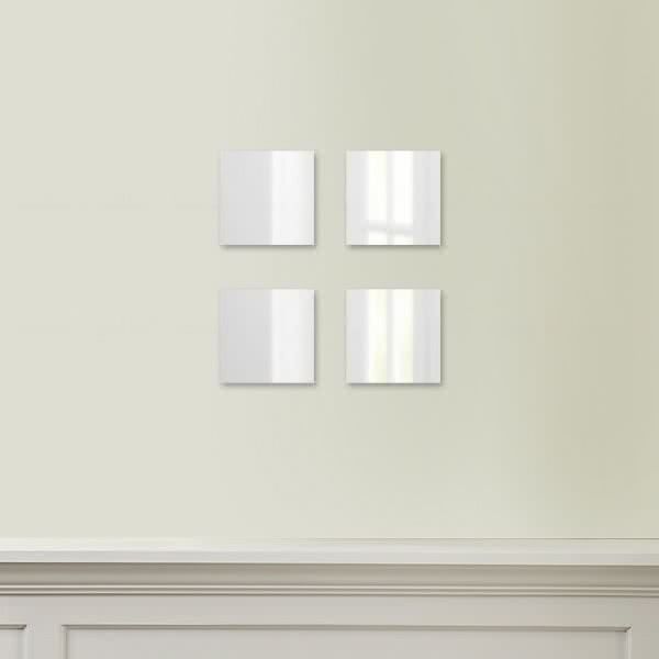 Stockroom  Square Wall Mirror - 20cm - Set of 4