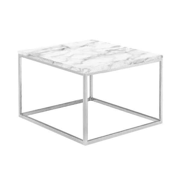 Evie Square Marble Coffee Table 
