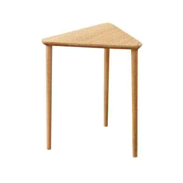 Arancia Triangular Solid Wood Side Table / Table Set