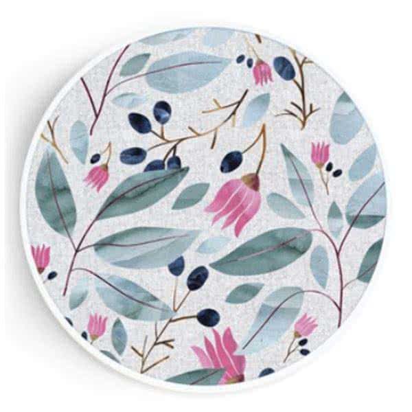 Stockroom Artworks - Circle Canvas Wall Art - Tulip - More Sizes