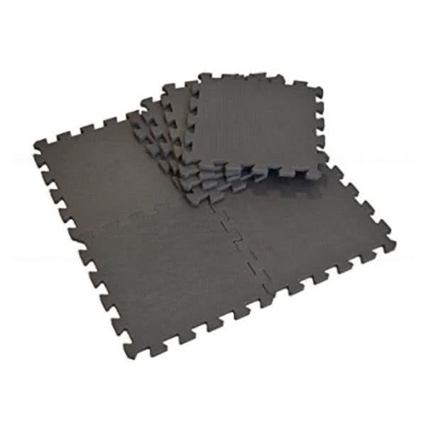 Miki Contemporary Foam Play Mat (Pack of 8 Tiles) - Black