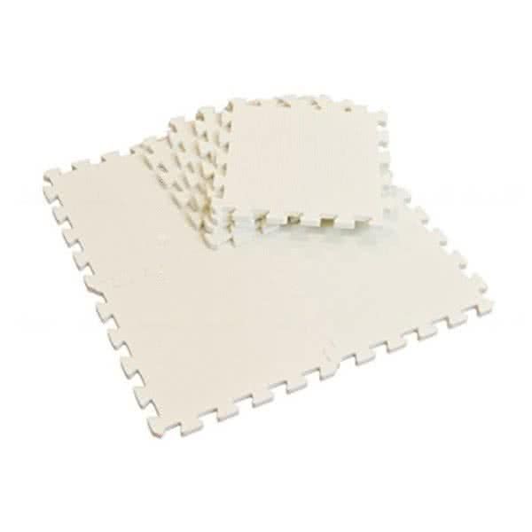 Miki Contemporary Foam Play Mat (Pack of 8 Tiles) - Cream