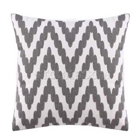 Dotted Zig-Zag Decorative Cushion