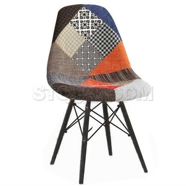Eames DSW Style Dining Chair - Patched Version