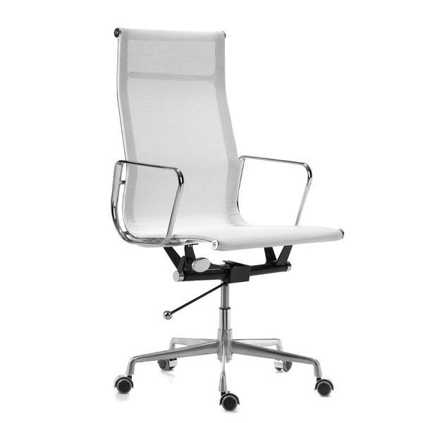Eames Style Mesh Highback Office Chair With Castors