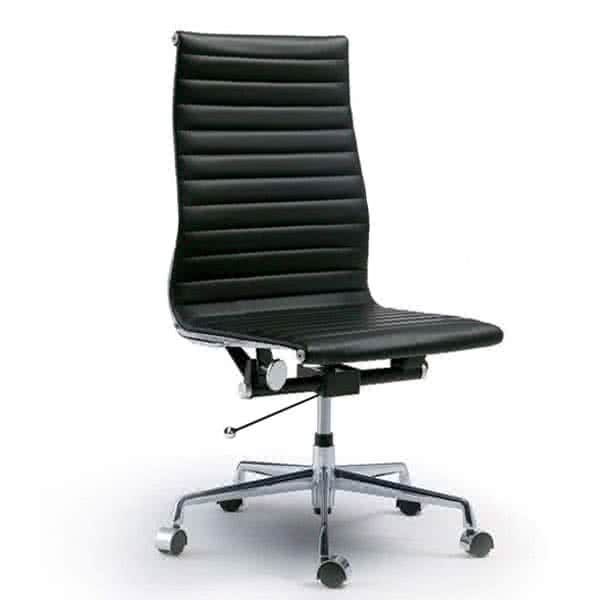 Eames Style Highback Office Chair Adjustable With Castors (Without Armrest)
