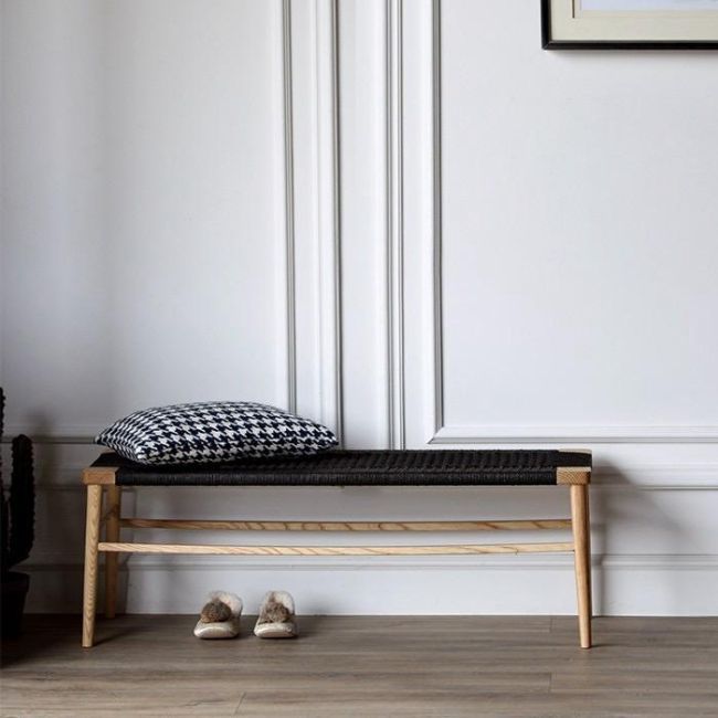 Edith Solid Wood Bench