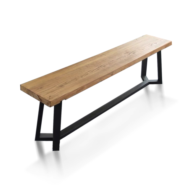 Emmerson Solid Wood Industrial Loft Bench