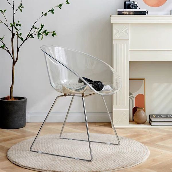 Gliss Style Transparent Dining Chair