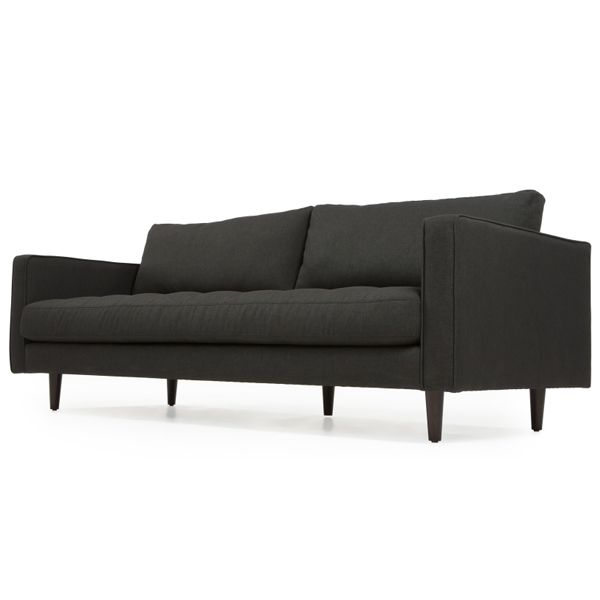 Haralson Fabric  / Leather Sofa - 2 & 3 Seater