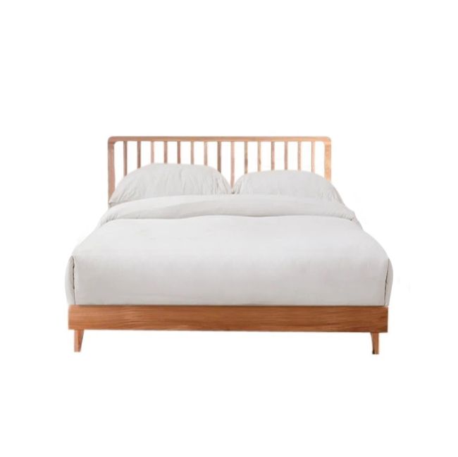 Hova Solid Oak Wood Bed Frame