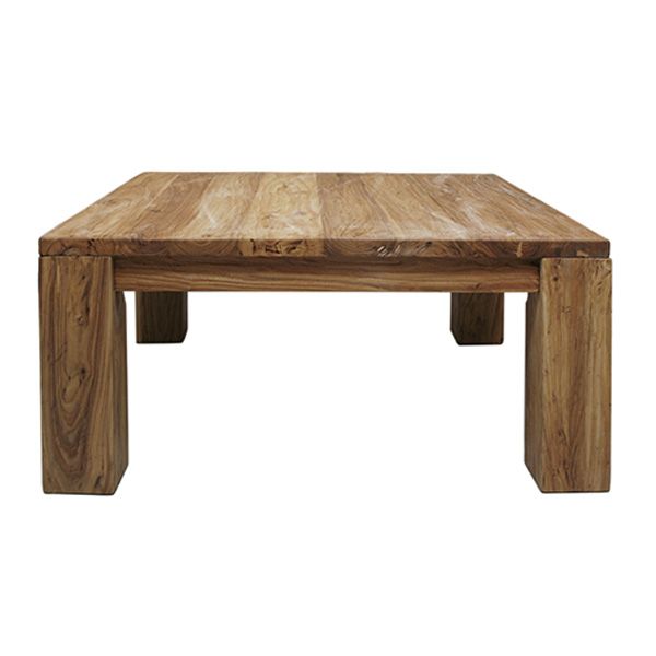 Azure Recycled Solid Elm Wood Coffee Table
