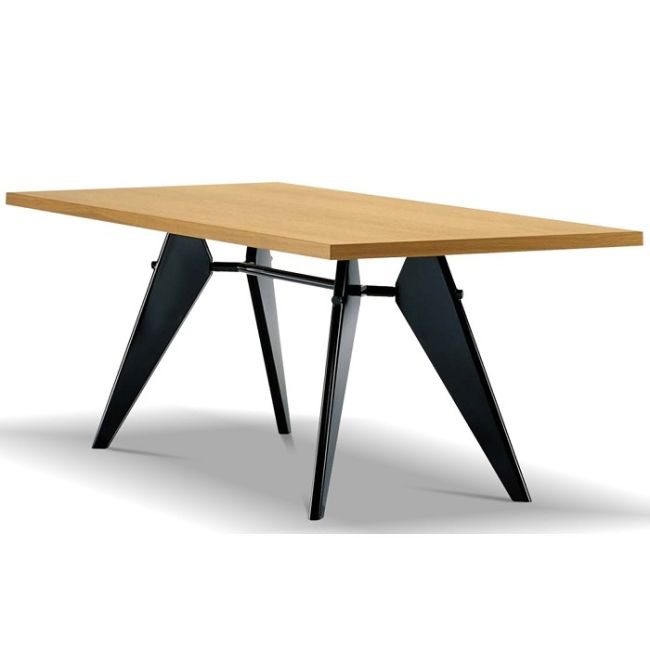 Jean Prouve Gueridon Em Style Dining Table - Oak