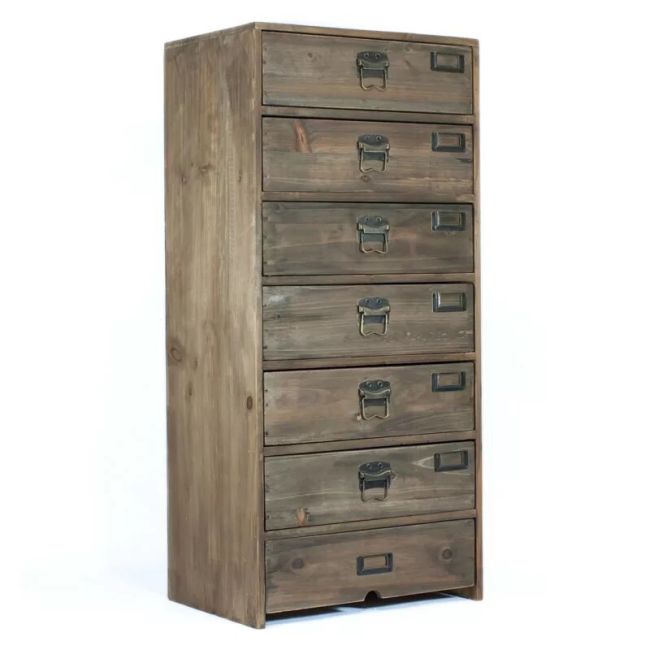 Julius Plywood 7 drawers Chest