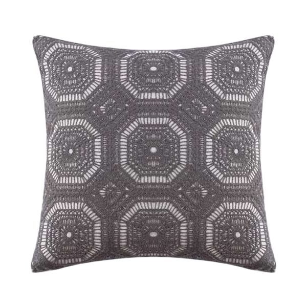 Knitted Octagon Pattern Cushion