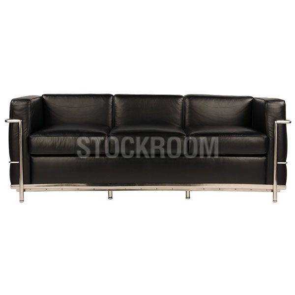 LC2 Petit Confort Style Sofa - 3 Seater