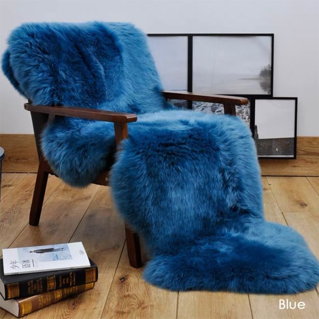 Leanne Style Sheepskin Throw/ Blanket