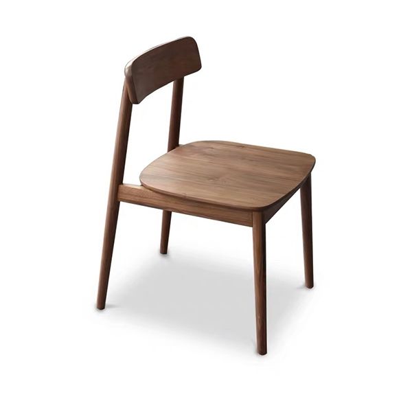 Mela Solid Walnut Wood Dining Chair