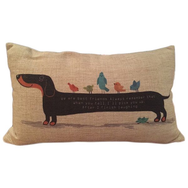 Puppy Style Rectangular Cushion