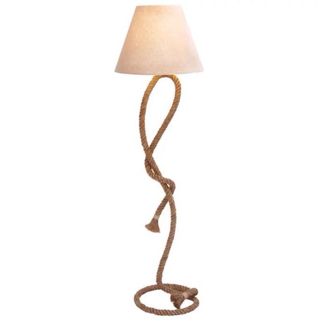 Rope Knot Style Floor Lamp
