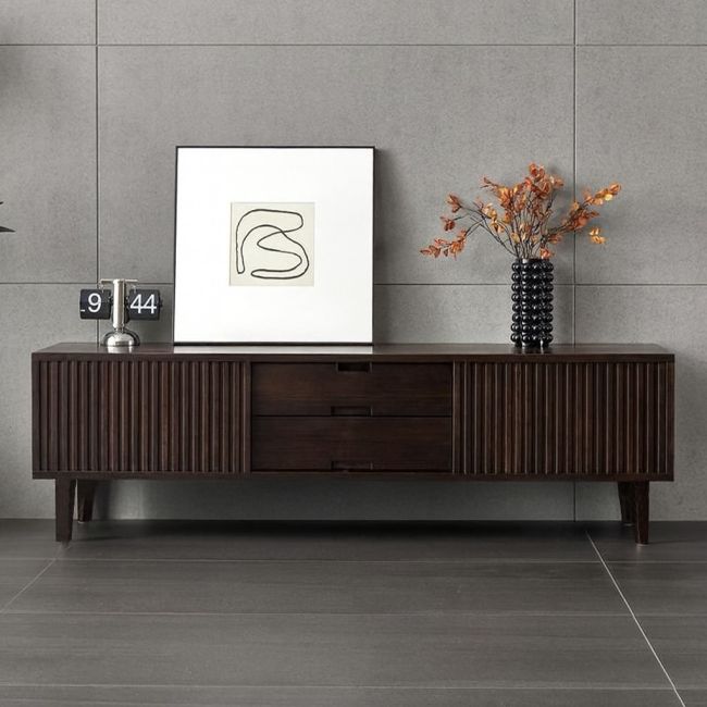 Sonny Solid Wood TV Cabinet 