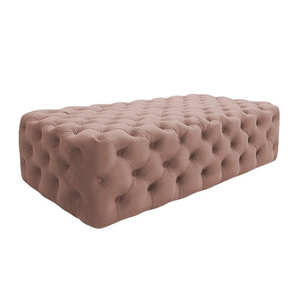 STOCKROOM Chesterfield Sofa Rectangle Ottoman / Pouf