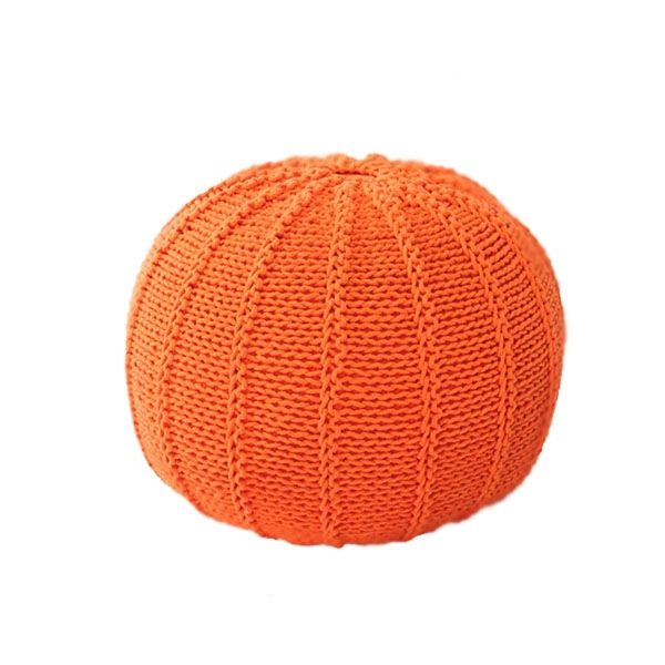 STOCKROOM Knitted Pouffe Ottoman