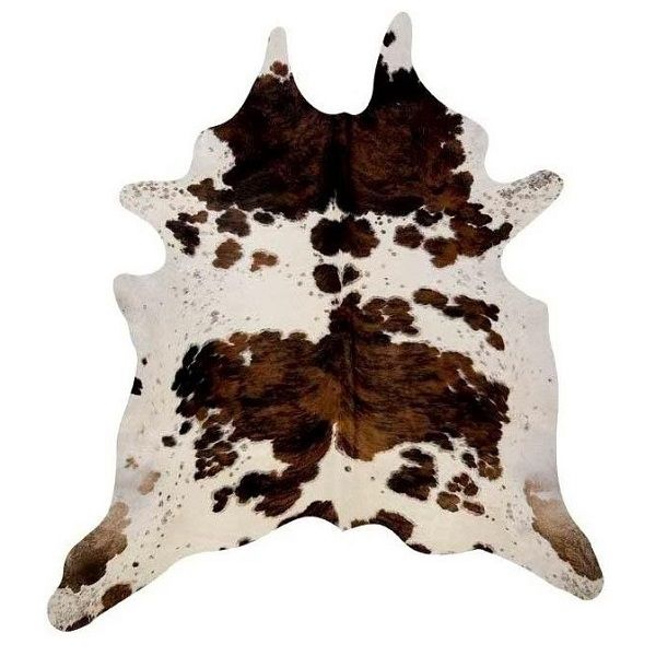 STOCKROOM Tri-Color Exotic Natural Cowhide Rug