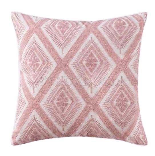 Tribal-Style Diamond Pattern Cushion