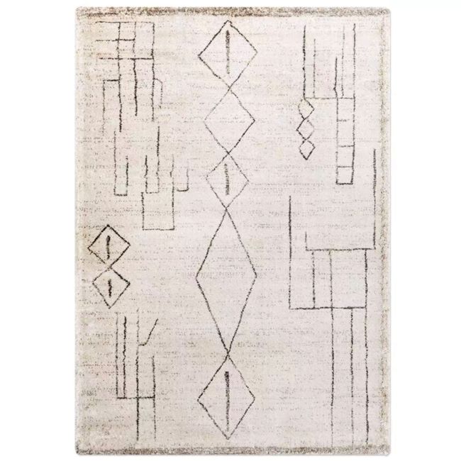 Tribal Pattern Berber Fluffy Rugs / Carpeta