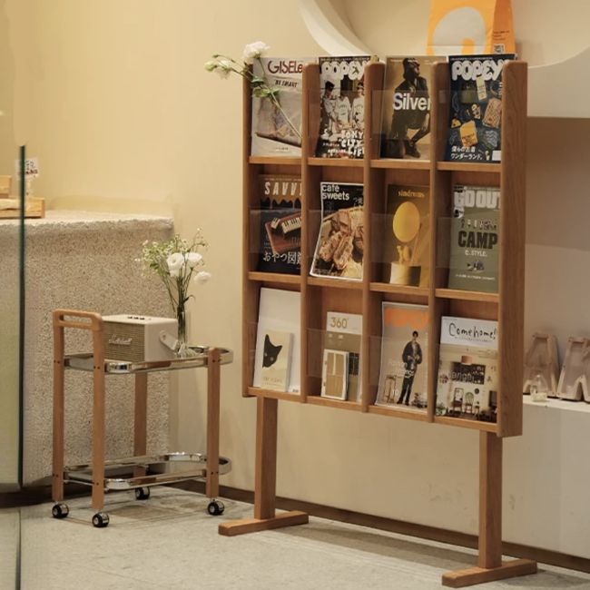 Vertigo Standing Magazine Rack