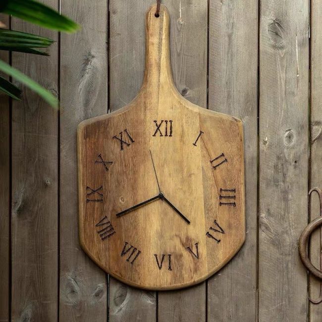 Vintage Wooden Creative Wall Clock