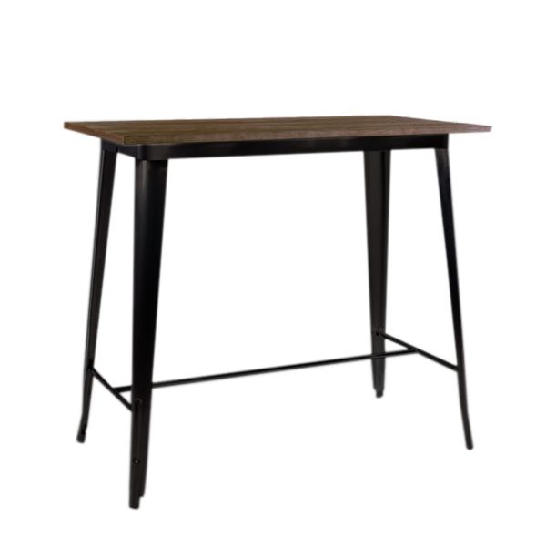 Xavier Pauchard Tolix Style Rectangular Bar Table