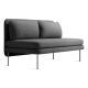 Catalina Contemporary Armless 2 & 3 Seater Sofa  Loveseat