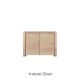 Savanna Solid Oak Wood Sideboard with 2 doors
