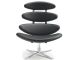 Corona Chair with Foot Stool