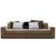 Lucca Leather Feather Down Sofa - 2 Seater
