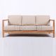 Kenwood Solid Wood Fabric Sofa - 2 Seater