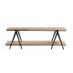 Antero Industrial Style Solid Wood Coffee Table / TV Cabinet