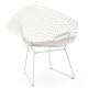 Bertoia Style Diamond Lounge Chair
