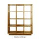Clermont Solid Oak Wood Bookshelves