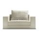 Vella Leather Feather Down Armchair