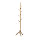 Bambly Solid Wood Coat Stand / Wood Hanger