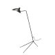 Serge Mouille Style One Arm Floor Lamp