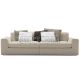 Lucca Leather Feather Down Sofa - 2 Seater